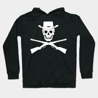 Cowboy Jolly Roger Flag Hoodie